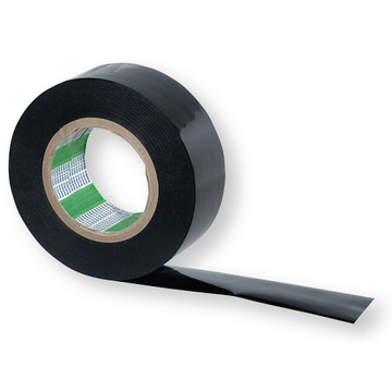 Ruban noir pour protection aluminium et PVC 100mx50mm